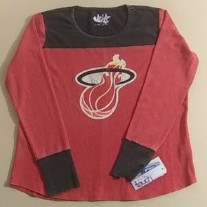Touch by Alyssa Milano Miami Heat thermal top